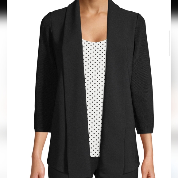 Anne Klein Jackets & Blazers - NWT Anne Klein Open Cardigan Party Top Blazer Jacket XXL